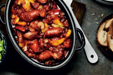 Sausage, Cider and Apple Casserole